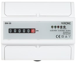 LICZNIK ENERGII ELEKTRYCZNEJ EM-10 TRÓJFAZOWY, ANALOGOWY