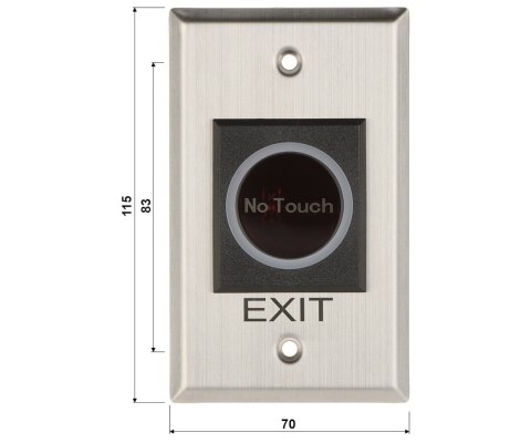 BEZDOTYKOWY PRZYCISK OTWARCIA DRZWI ATLO-NB-18-V2