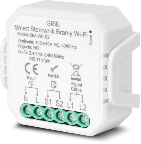 GISE Smart Moduł do sterowania bramą WiFi z czujnikiem otwarcia | Tuya | GG-WF-02
