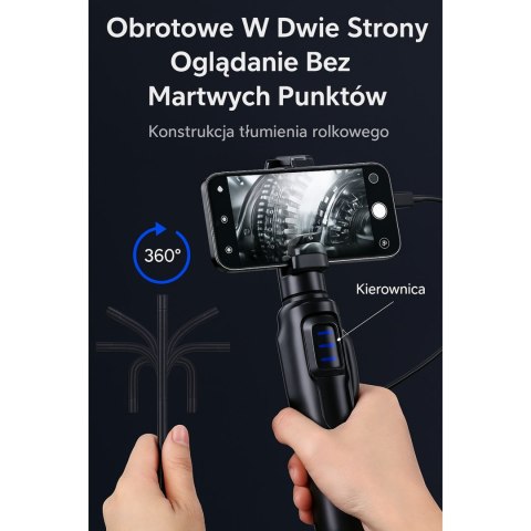 Kamera inspekcyjna endoskopowa z ruchomą głowicą E6257