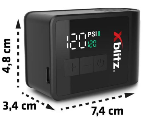PRZENOŚNY MINI KOMPRESOR XB-IWAY Xblitz