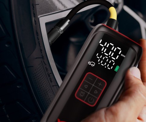 PRZENOŚNY MINI KOMPRESOR Z FUNKCJĄ POWERBANKU XB-AIRMASTER Xblitz