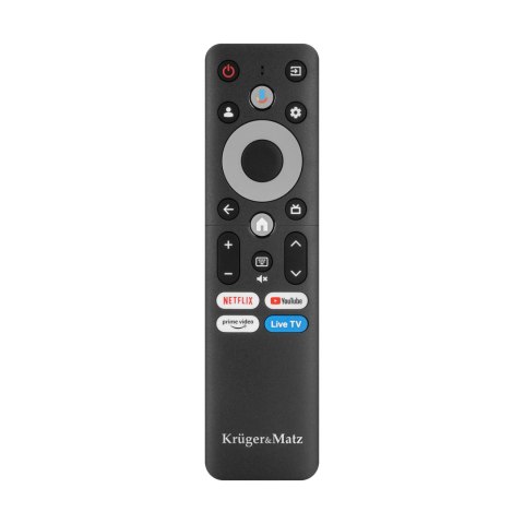 Telewizor Kruger&Matz 43" FHD Google TV, DVB-T2/S2/T/C H.265 HEVC