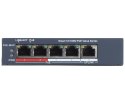 SWITCH POE DS-3E1105P-EI/M-V2 4-PORTOWY Hikvision