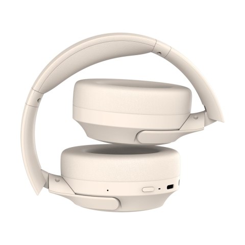 Bezprzewodowe słuchawki nauszne z ANC , Kruger&Matz Street 4 , beżowe