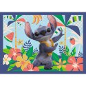 Puzzle - 4w1 (25, 48, 54, 70) - Wakacje na Hawajach - Disney Stitch - Trefl 34666