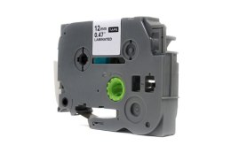 Taśma elastyczna JetWorld Czarny na Żółtym Zamiennik Brother 12mm x 8m TZe-FX631 (TZEFX631, TZFX631, TZ-FX631, AZFX631, AZFX-631