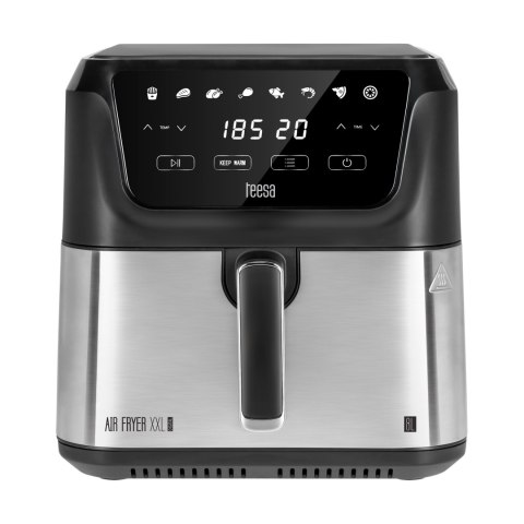 Frytkownica beztłuszczowa TEESA DIGITAL AIR FRYER XXL , 8L , 1700W, duża miska , programy , podtrzymywanie ciepła
