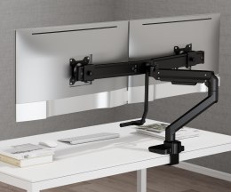 UCHWYT BIURKOWY DO MONITORA, NA SPRĘŻYNIE GAZOWEJ BRATECK-LDT69-C022 BRATECK