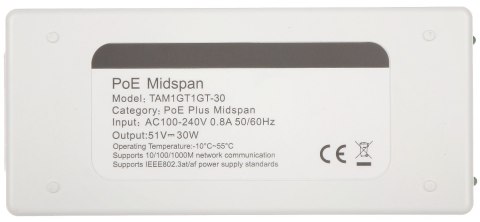 ZASILACZ POE TAM1GT1GT-30 - 30 W DAHUA DAHUA