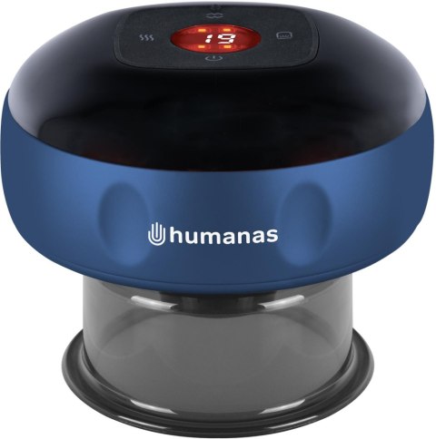 Bańka chińska elektroniczna Humanas BB01 Plus - niebieska