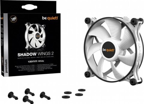 Wentylator be quiet! Shadow Wings 2 120mm biały