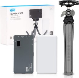 Zestaw Newell Rangha Set - Lampa LED RGB-W Rangha z dyfuzorem i statywem