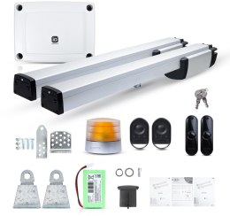 Zestaw Somfy Ixengo L 24V IO Comfort Pack do 8m bram dwuskrzydłowych