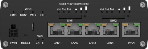 Teltonika RUTM52 router przemysłowy 5G (RUTM52100000)
