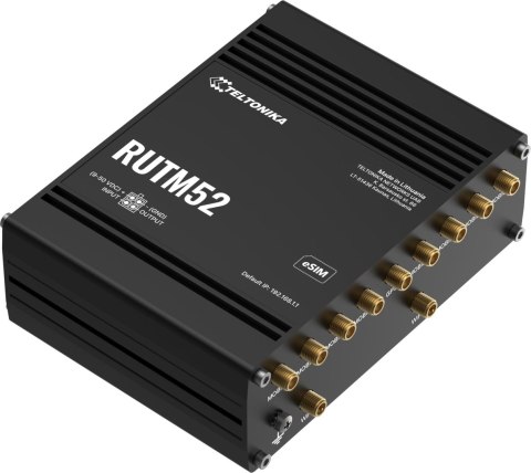 Teltonika RUTM52 router przemysłowy 5G (RUTM52100000)