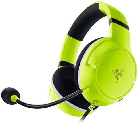 Słuchawki przewodowe Razer Kaira X Xbox limonkowe