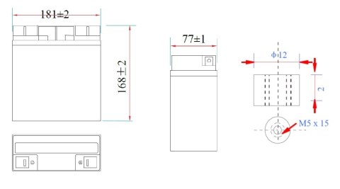 AKUMULATOR 12.8V/18AH/LIFEPO4-MWLJ MW Power