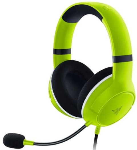 Słuchawki przewodowe Razer Kaira X Xbox limonkowe