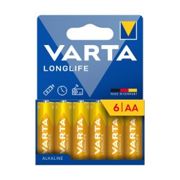 Bateria alkaliczna VARTA LR06 LONGLIFE 6szt./bl.