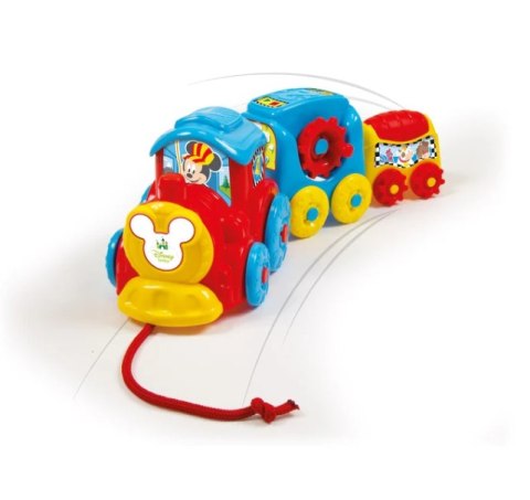 Zestaw Pociąg Lokomotywa Wagoniki Myszka Miki Baby Disney Clementoni 17168