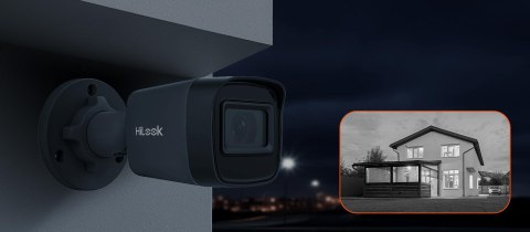 Zestaw do monitoringu Hilook 8 kamer IP IPCAM-B4-P Black 2K+ z dyskiem 2TB