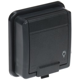 GNIAZDO PODTYNKOWE POJEDYNCZE AQUANT-5041-77/S/EPN 230 V AC 16 A IP55 Elektro-Plast