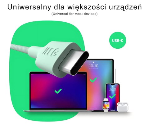 PRZEWÓD KABGC100PS200SW USB-C/USB-C PowerStream 2.0 m Green Cell