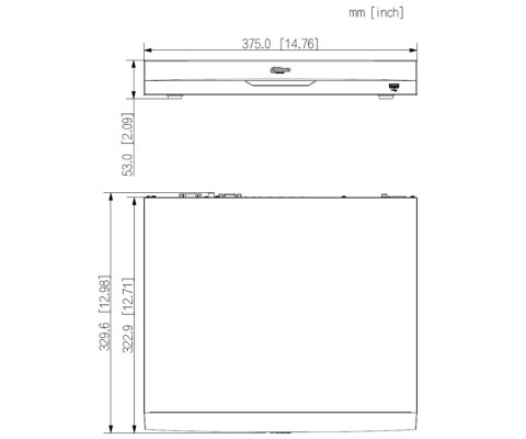 REJESTRATOR IP NVR5216-16HP-EI2 16 KANAŁÓW, 16 PoE WizSense DAHUA
