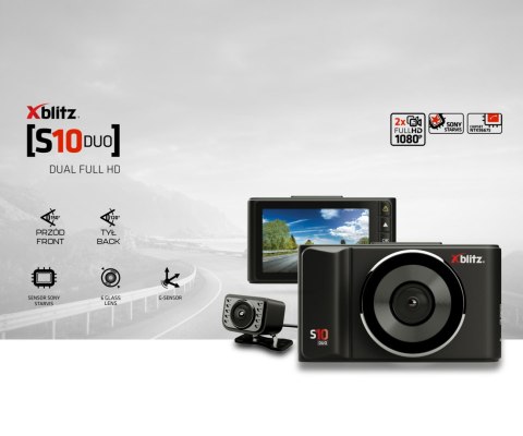 WIDEOREJESTRATOR SAMOCHODOWY XB-S10-DUO Xblitz