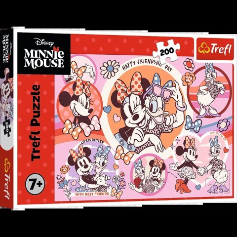 Puzzle - 200 - Zwyczaje Myszki Minnie - Disney - Trefl 13343