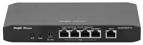 ROUTER RG-EG105G-P-V3 4 PoE REYEE