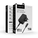Zasilacz uniwersalny Kruger&Matz 65W z funkcją Power Delivery 7 końcówek