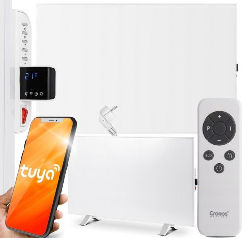 Panel grzewczy IR CRONOS Synthelith PRO CRP-600TWP White