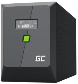 UPS ZASILACZ AWARYJNY Greencell PowerProof 2000VA 1400W LCD CZYSTA SINUSOIDA