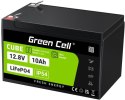 AKUMULATOR LITOWO-ŻELAZOWO-FOSFORANOWY LiFePO4 Green Cell Cube 12.8V 10Ah LFPGC12V10AH