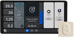 Shelly Wall Display X2 Silver + Blu H&T Ivory