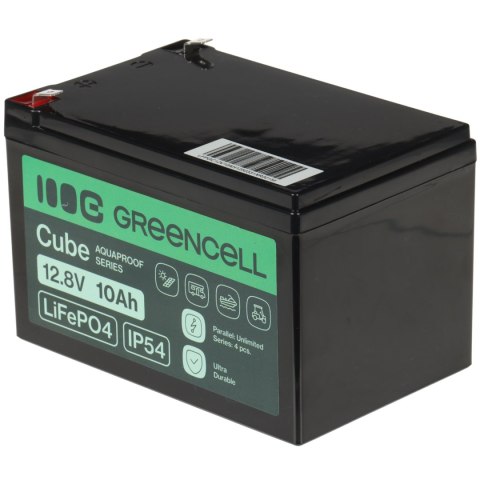 AKUMULATOR 12.8V/10AH/LIFEPO4-GC Green Cell