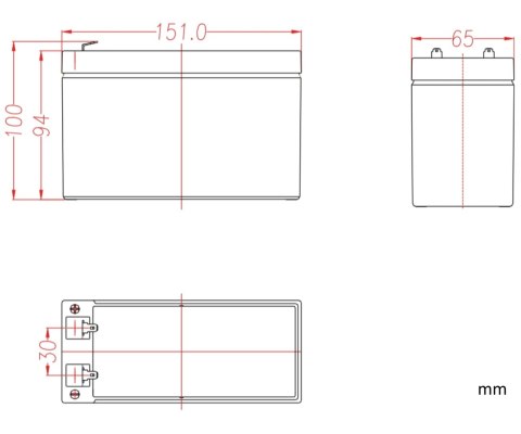 AKUMULATOR ŻELOWY 12V/10AH-TNG/NEXON NEXON