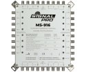 MULTISWITCH PRZELOTOWY MS-916 9 WEJŚĆ / 16 WYJŚĆ SIGNAL PRO