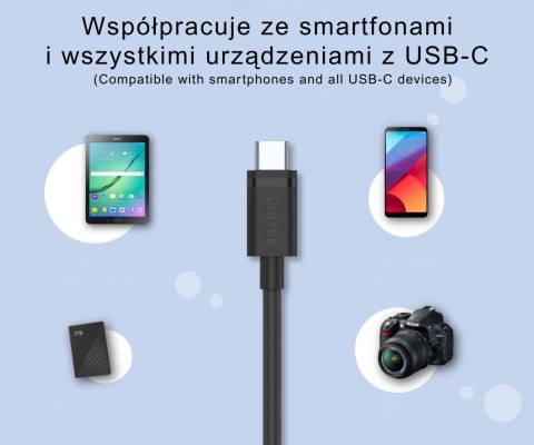 PRZEWÓD USB3.1-A/USB-C/2.0M-UNITEK USB-A/USB-C 2.0 m UNITEK