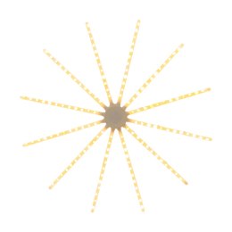 Świateczna gwiazda ozdobna Led