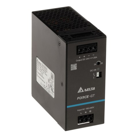 ZASILACZ IMPULSOWY DRF-24V480W1GBA FORCE-GT (1 FAZA) Delta Electronics