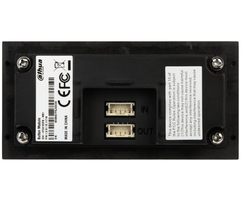 MODUŁ KLAWIATURY VTO4103FB-MB1 DO MODUŁU VTO4103FB DAHUA