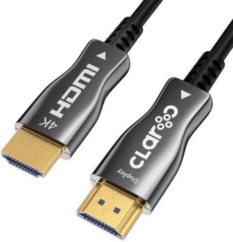 Kabel HDMI Claroc Kabel optyczny HDMI 2.0 AOC 4K@60Hz 10m