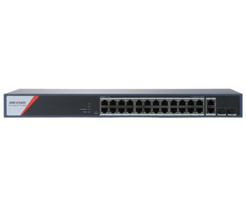 SWITCH POE DS-3E1528HP-SI-24P2T2F 24-PORTOWY SFP Hikvision