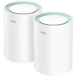 DOMOWY SYSTEM WI-FI MESH M1300(2-PACK) 2.4 GHz, 5 GHz, 300 Mb/s + 867 Mb/s CUDY