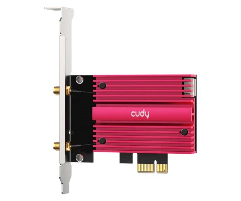 KARTA SIECIOWA WI-FI 6E PCIE WE4000 Bluetooth 5.3 2.4 GHz, 5 GHz, 6 GHz 574 Mb/s + 2402 Mb/s + 2402 Mb/s CUDY