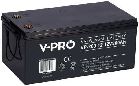 Akumulator VOLT POLSKA AGM VPRO 12V 260Ah