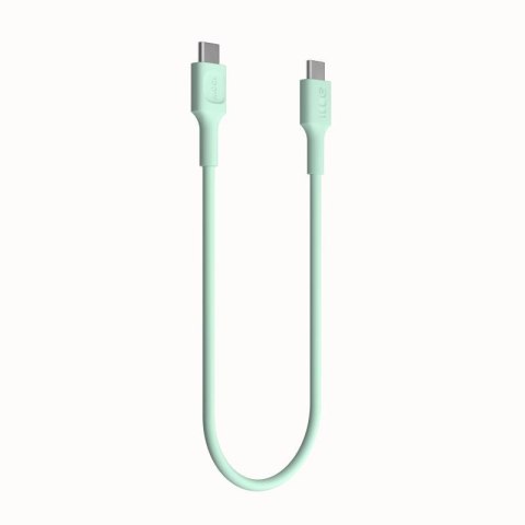KABEL USB-C / USB-C Greencell PowerFlex 200cm PD 100W zielony silikonowy